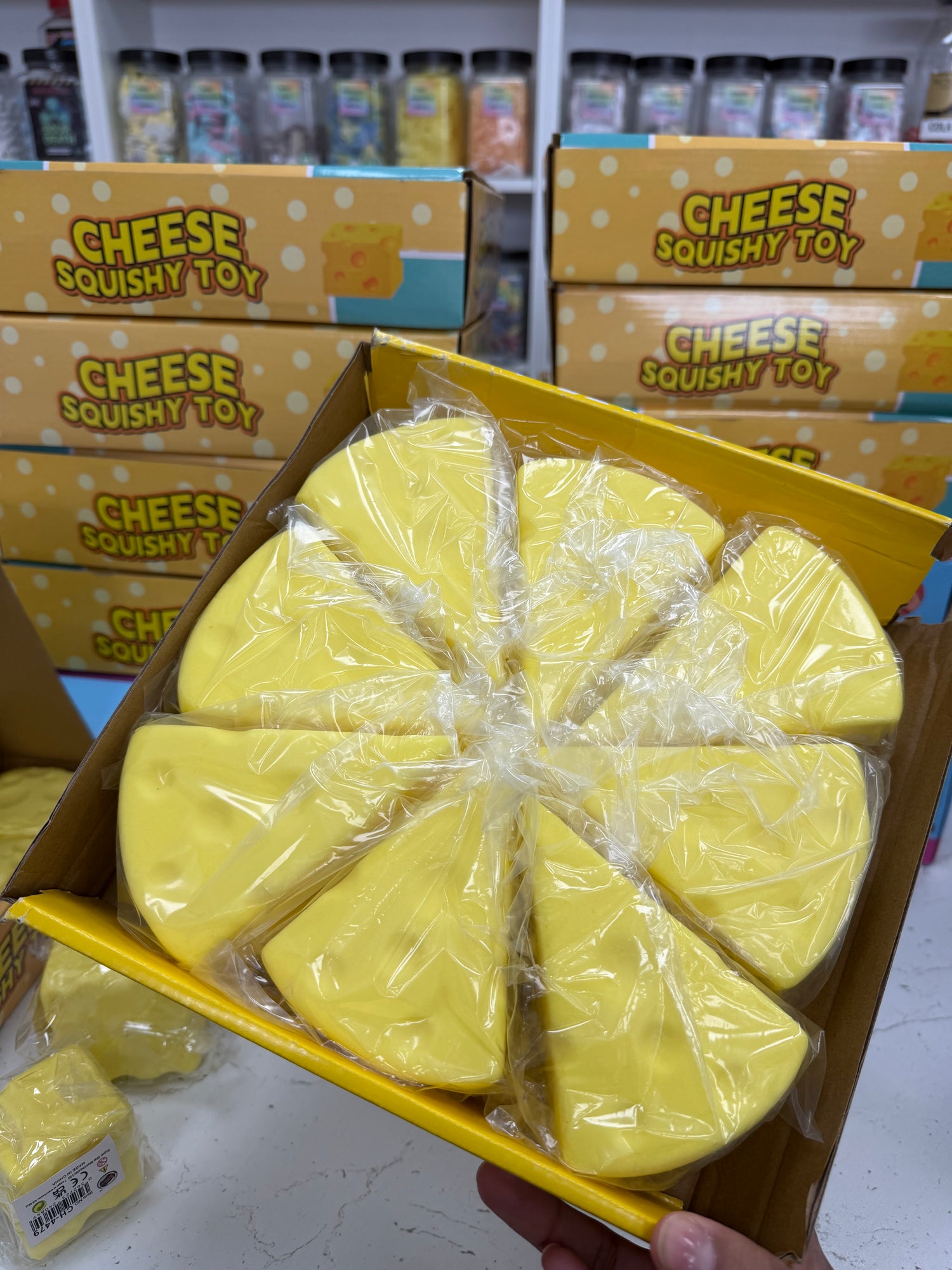 Cheese Slice Squishy LARGE