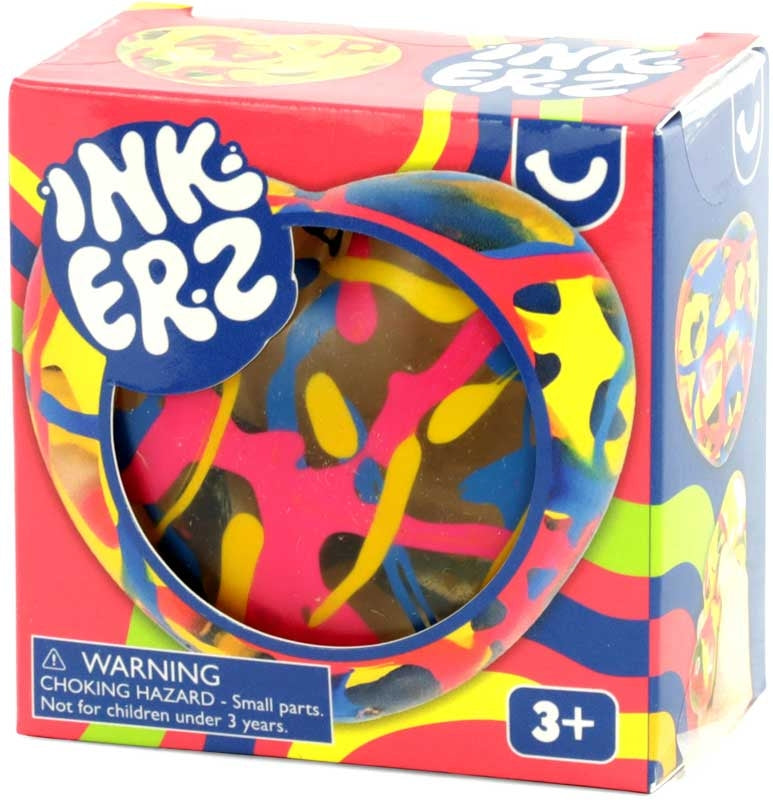 Inkerz Heart Paint Splash Squishy x 1 Random Colour