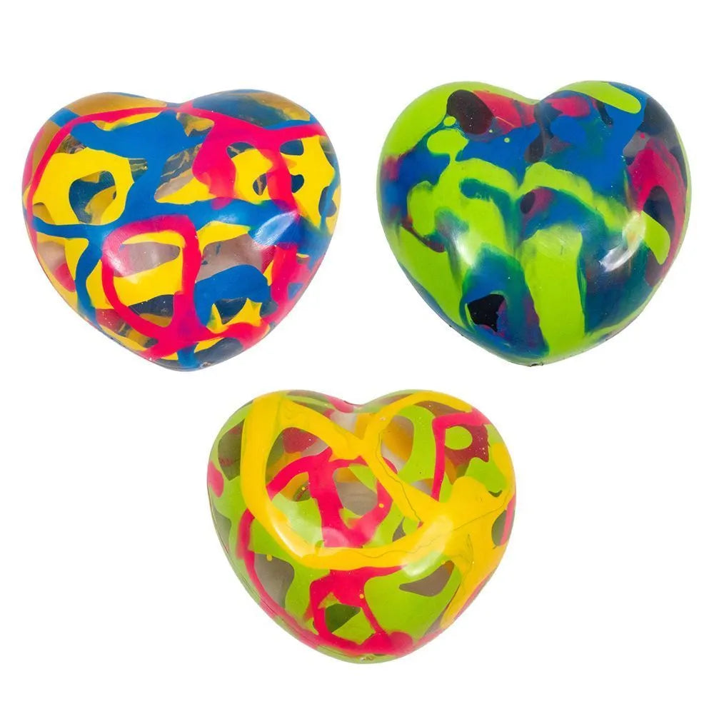 Inkerz Heart Paint Splash Squishy x 1 Random Colour