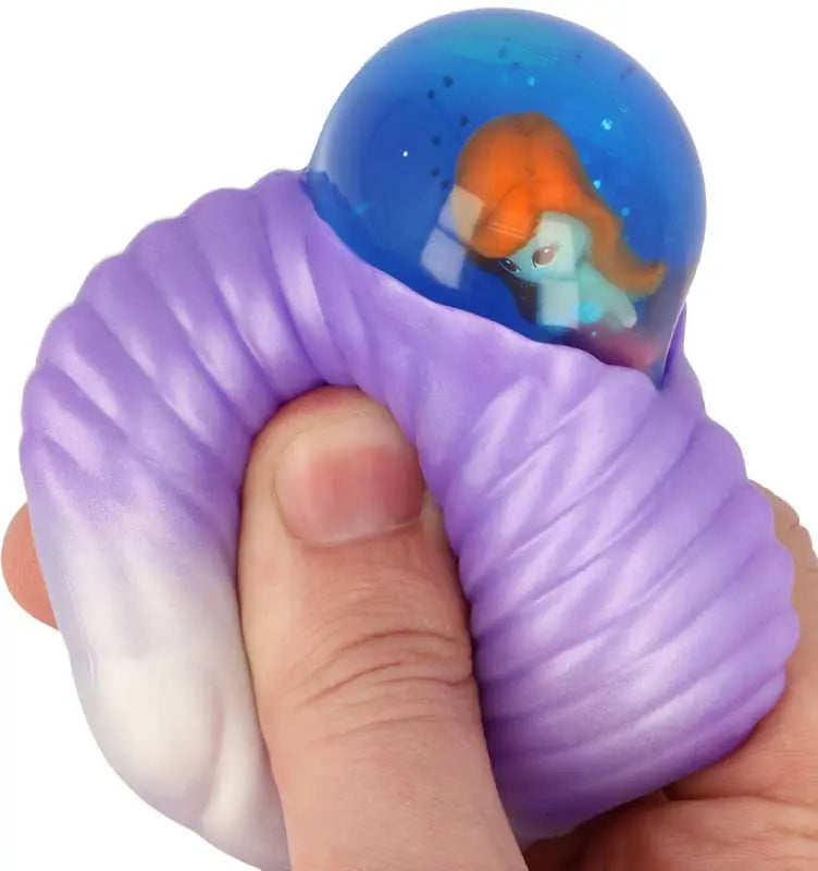 Squishy Mermaid Bubbles Shells x 1 random design