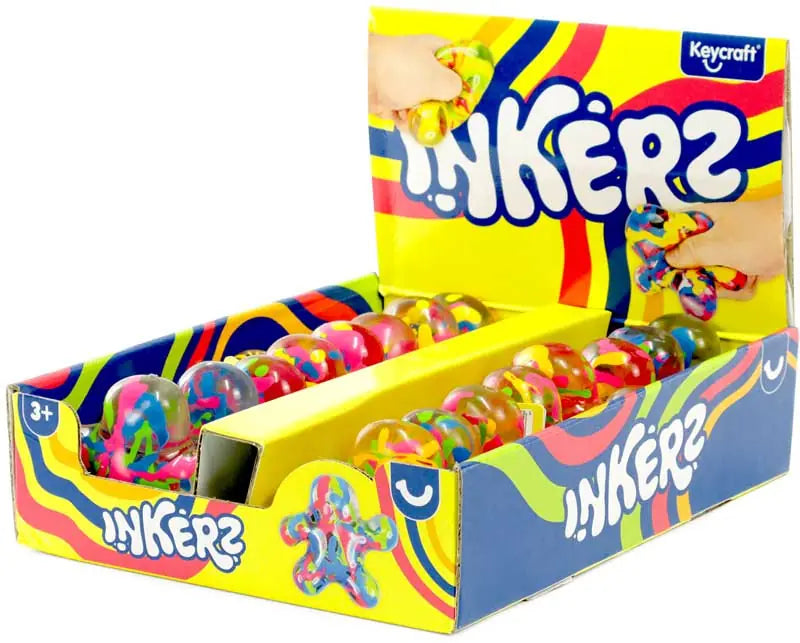 Inkerz Splat Man Squishy x 1 Random Colour
