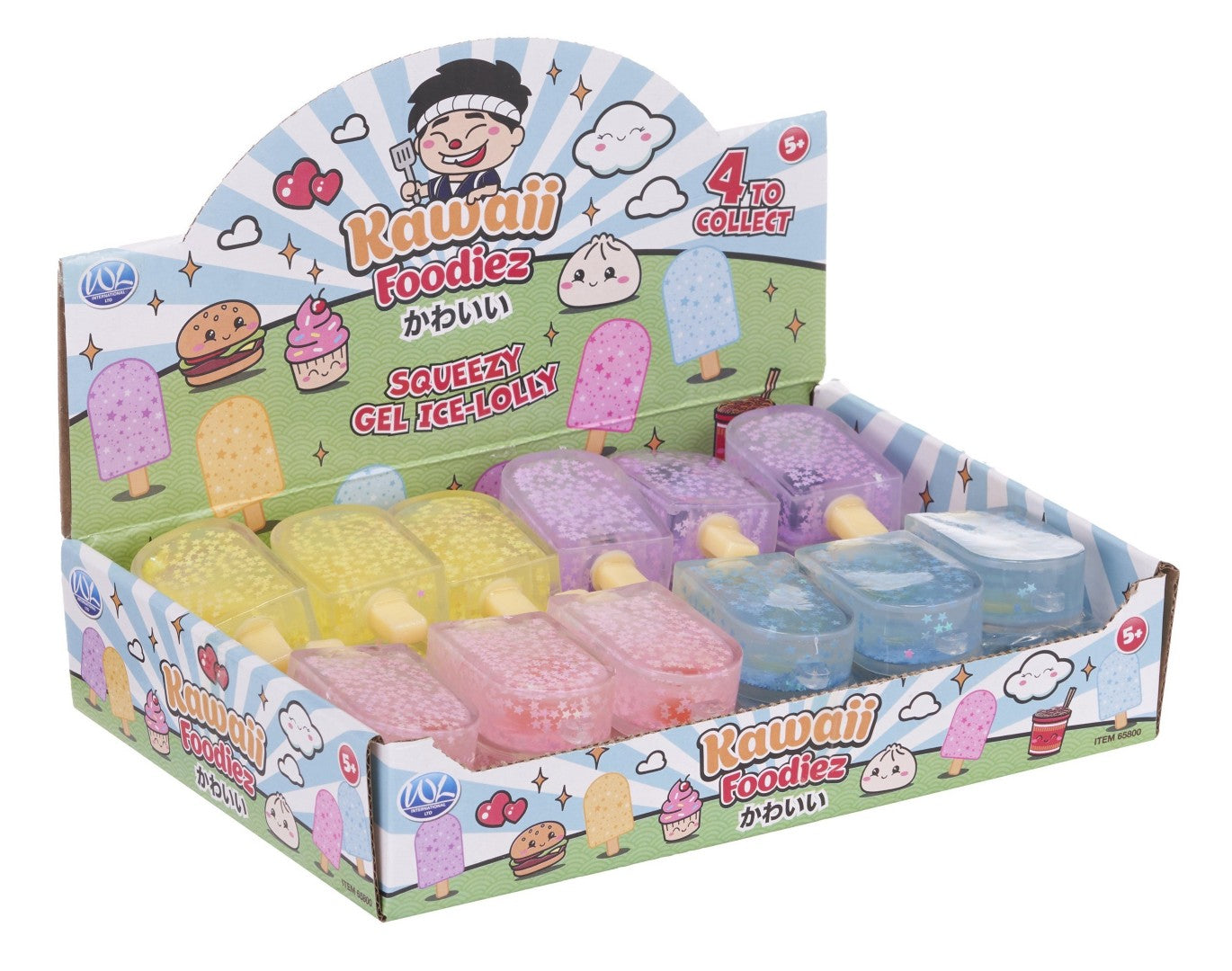 Kawaii Foodiez Ice Lolly Mini Sugar Squishy