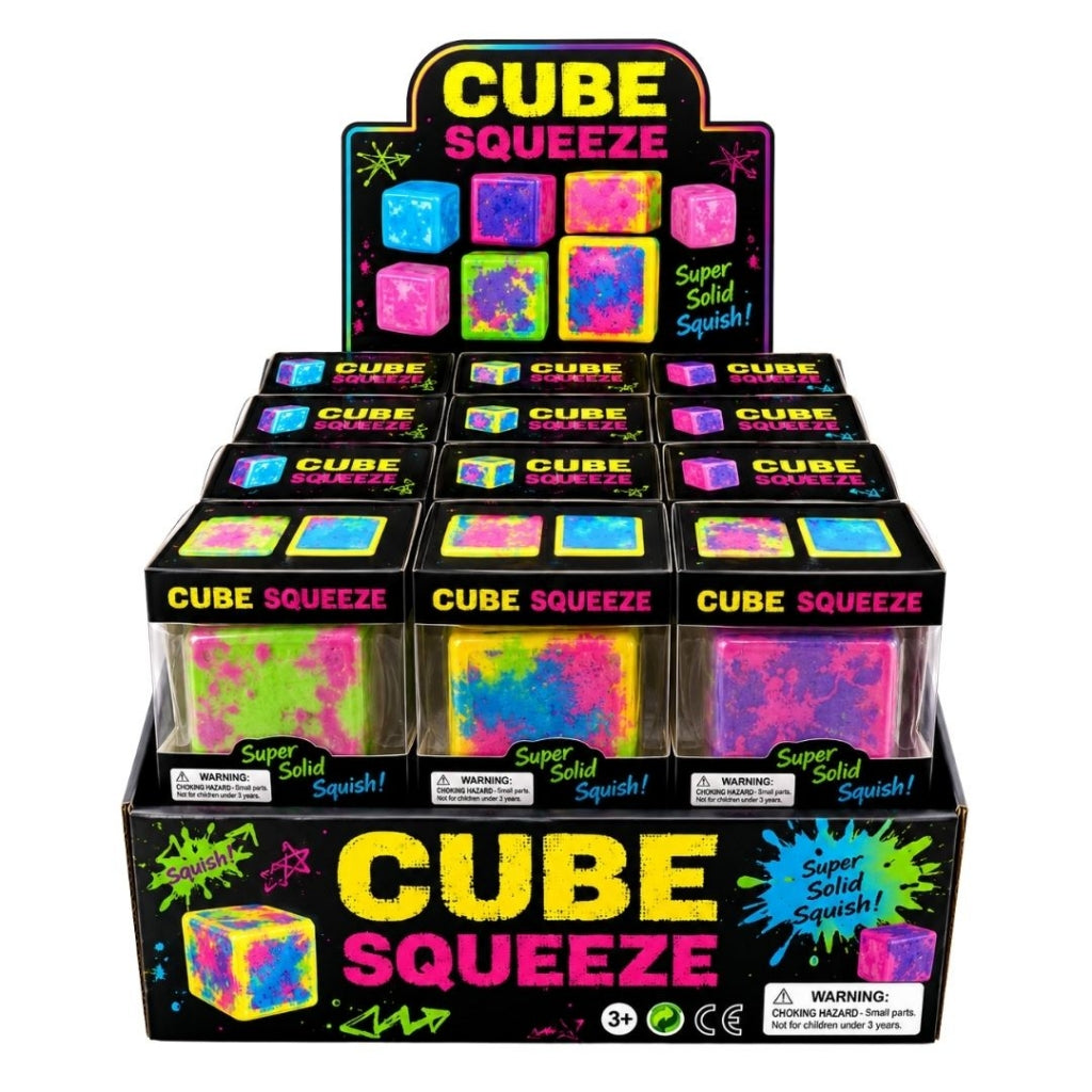 Squishy Cube Graffiti Paint 5cm