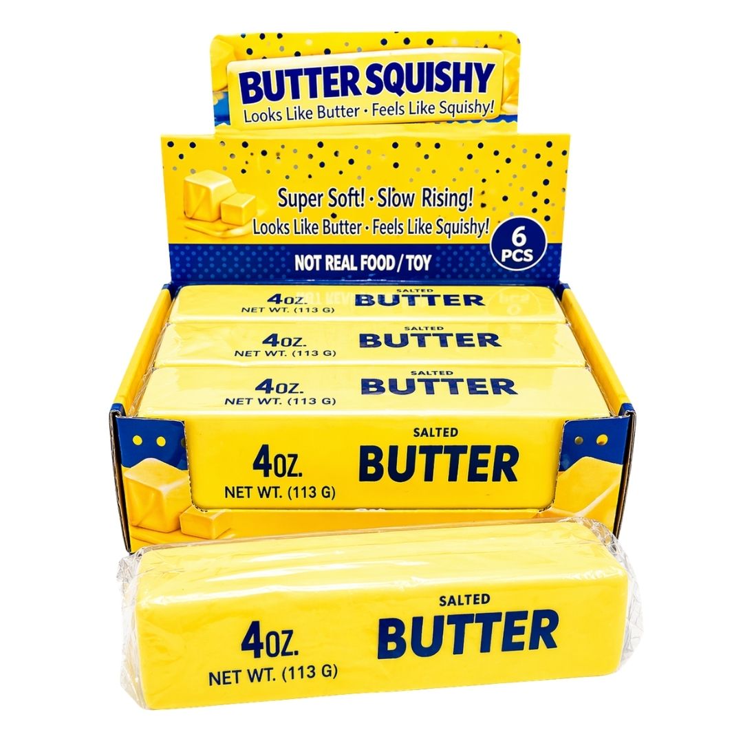 XL Jumbo Size Butter Foam Slow Rising Squishy