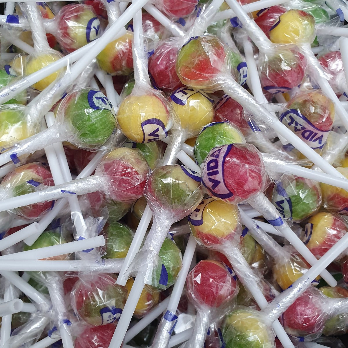 Vidal Lotta Lollies Traffic Light Lollipops x 10
