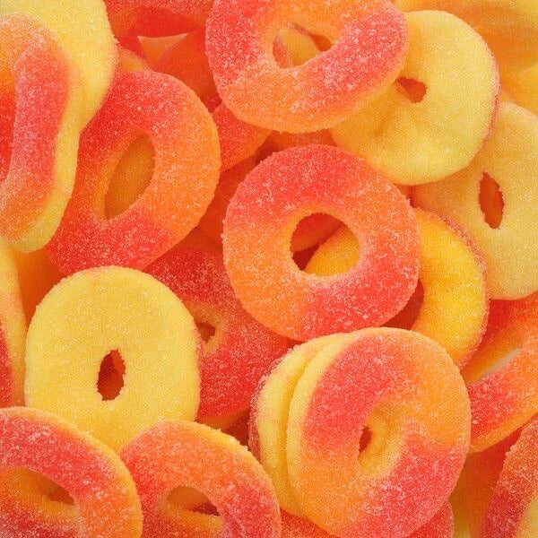 Peach Rings 200g (Halal)
