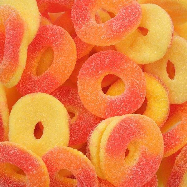 Peach Rings 150g (Halal)