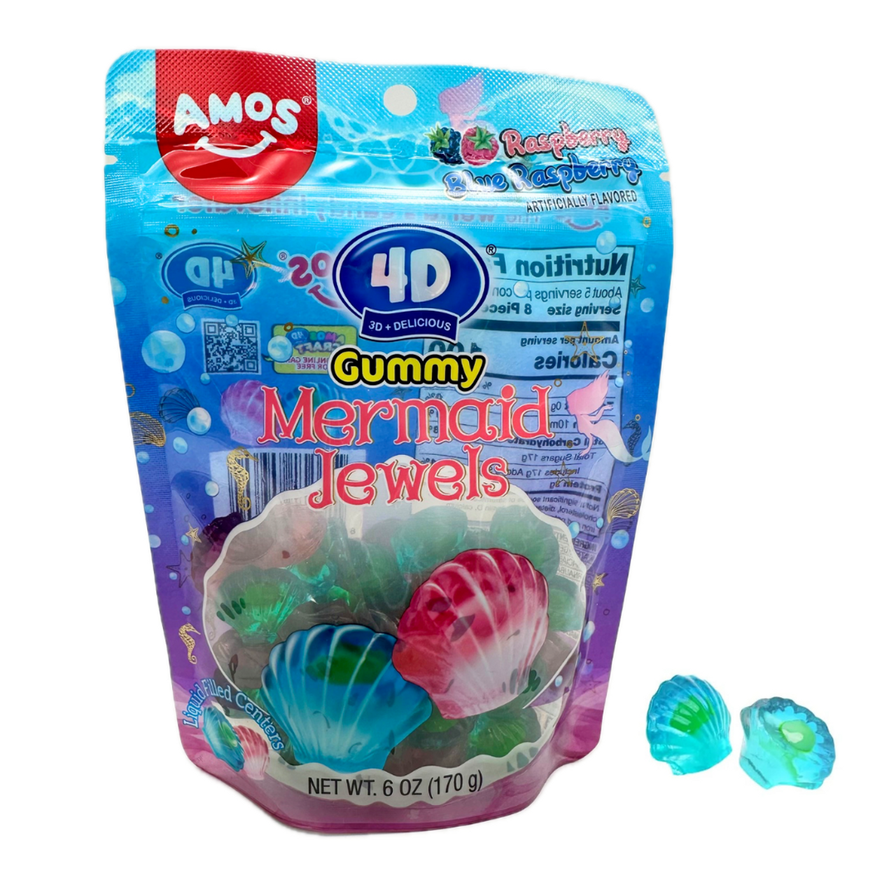 Amos 4D Mermaid jewels 