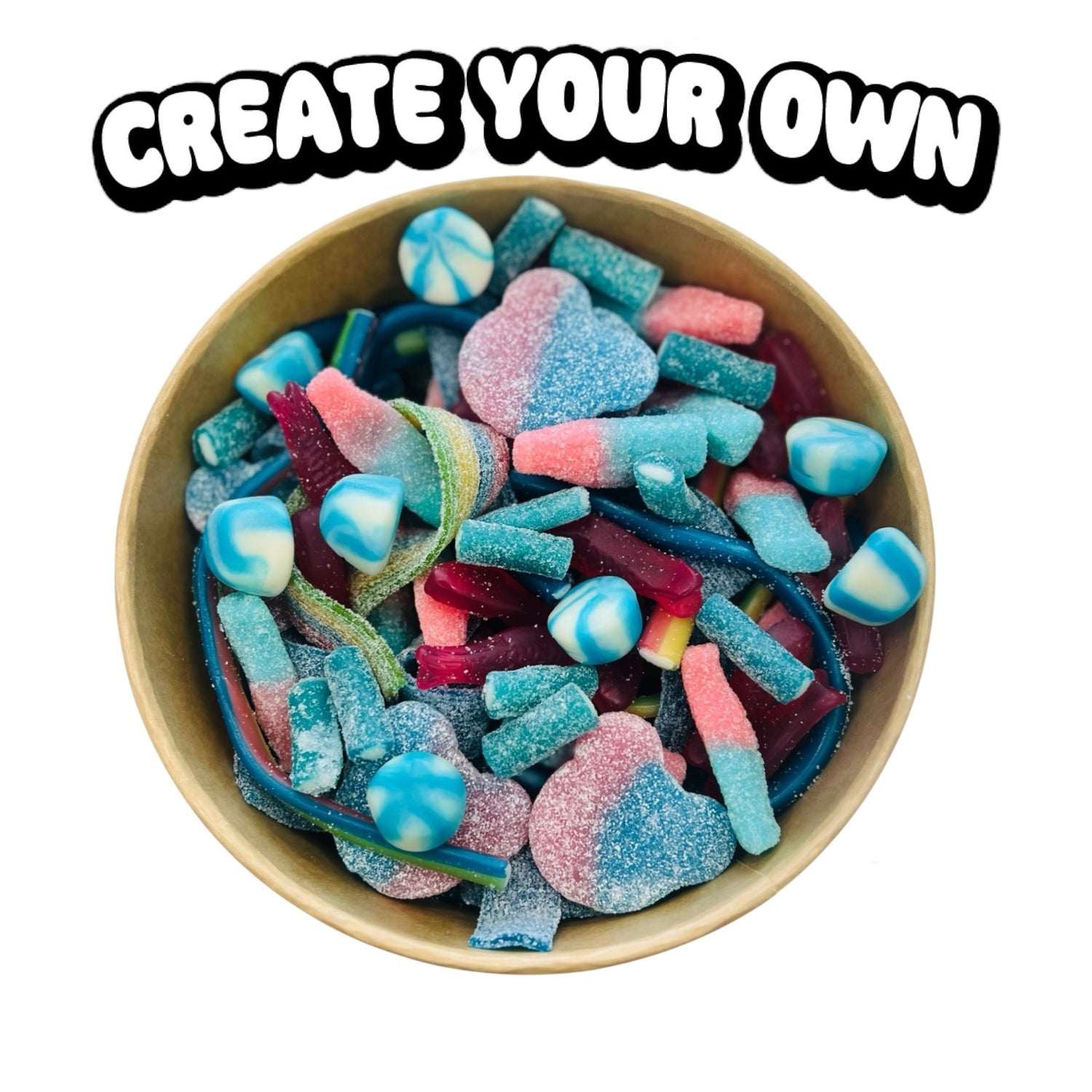 Create Your Own Pick and Mix Candy Bowl (800g)