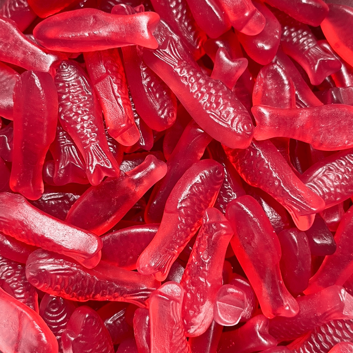 Scandi Cherry Fish Sweets 200g (Vegan)