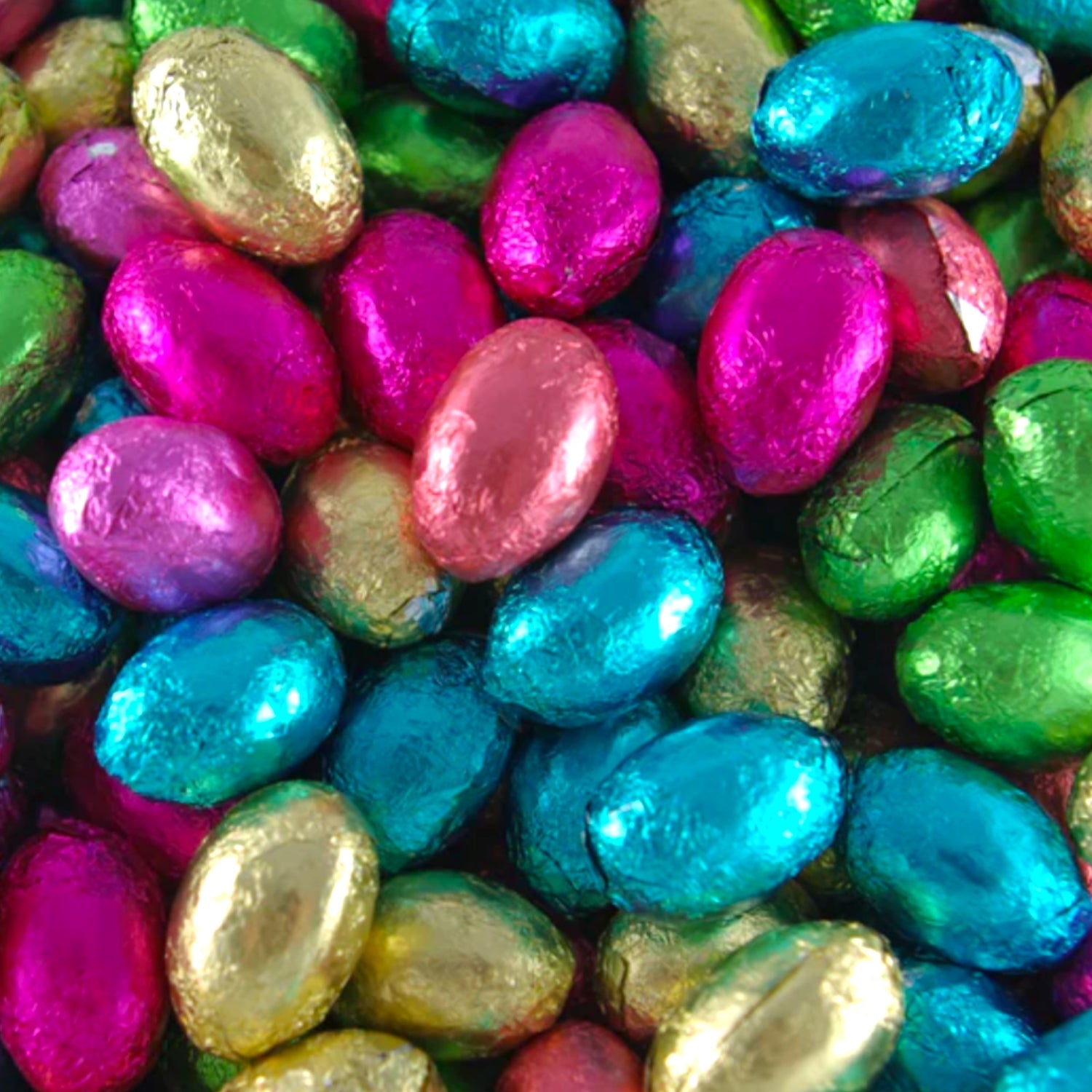 Chocolate Foiled Mini Easter Eggs 100g