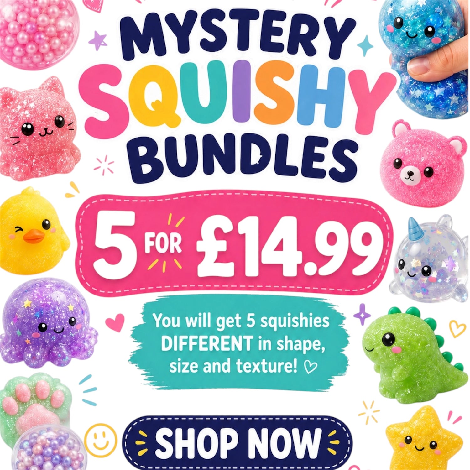 Viral Mystery Squishy Bundle!!