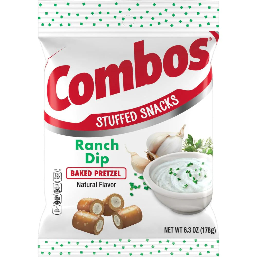 Combos Ranch Dip Pretzel 178g