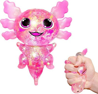 Glitter Axolotl Squishy