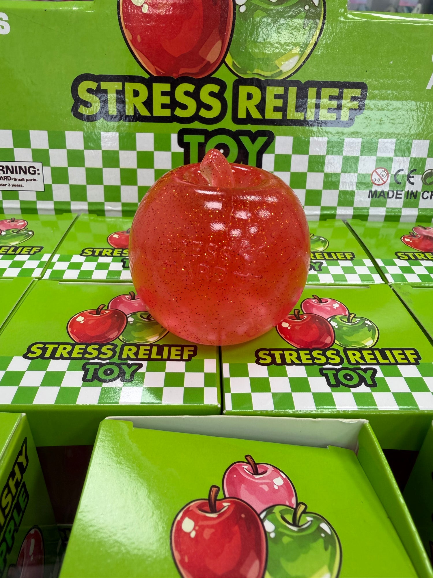 Squishy Apple Soft Sticky Jelly Toy