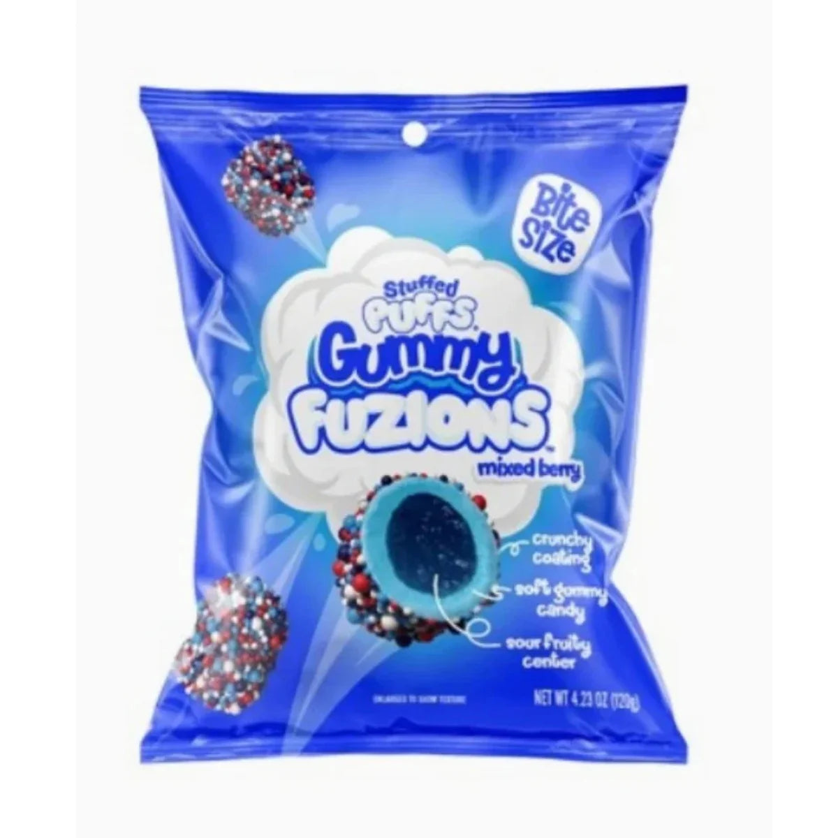 Stuffed Puffs Mixed Berry (123g)