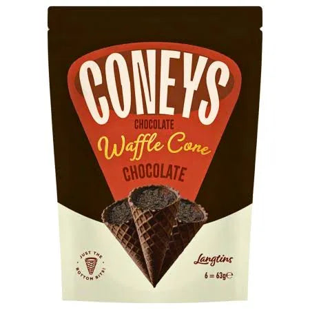 Coneys Waffle Chocolate Cone