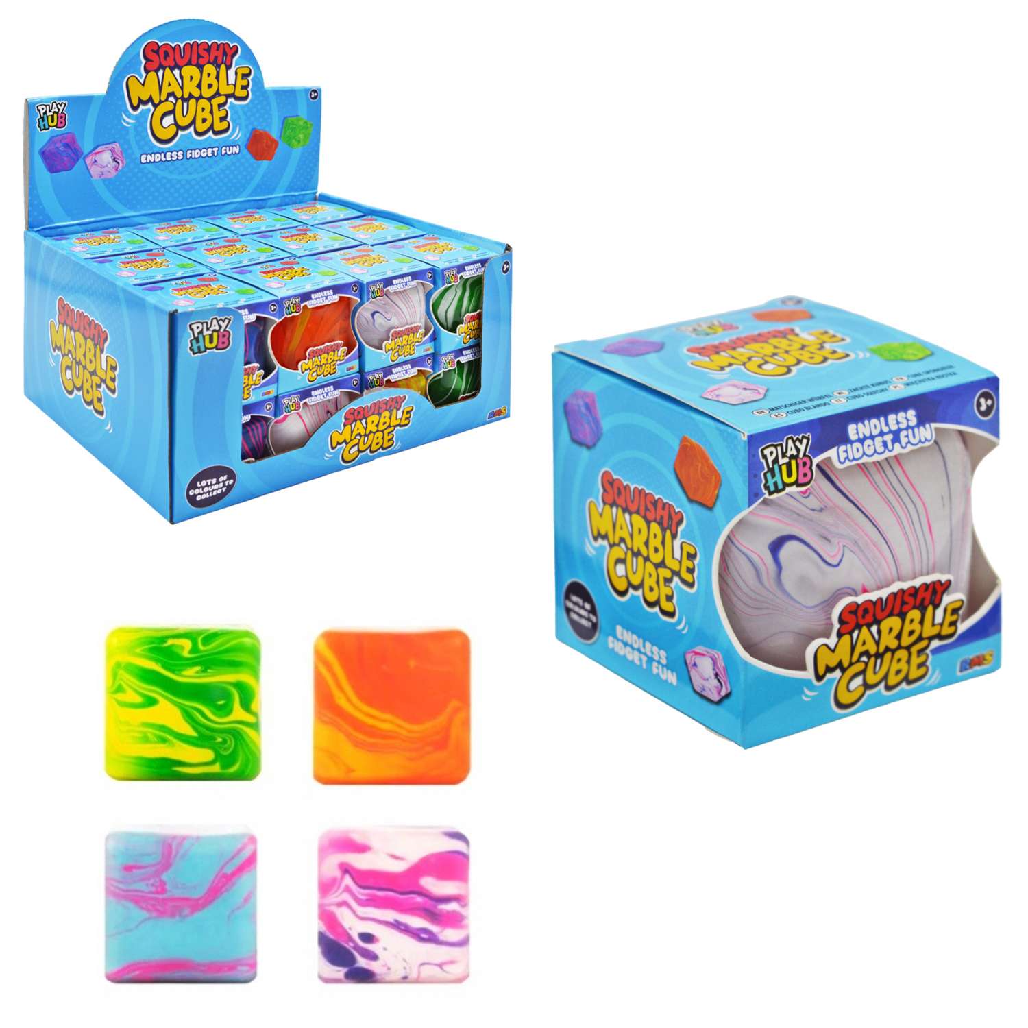 RMS Squishy Marble Cube