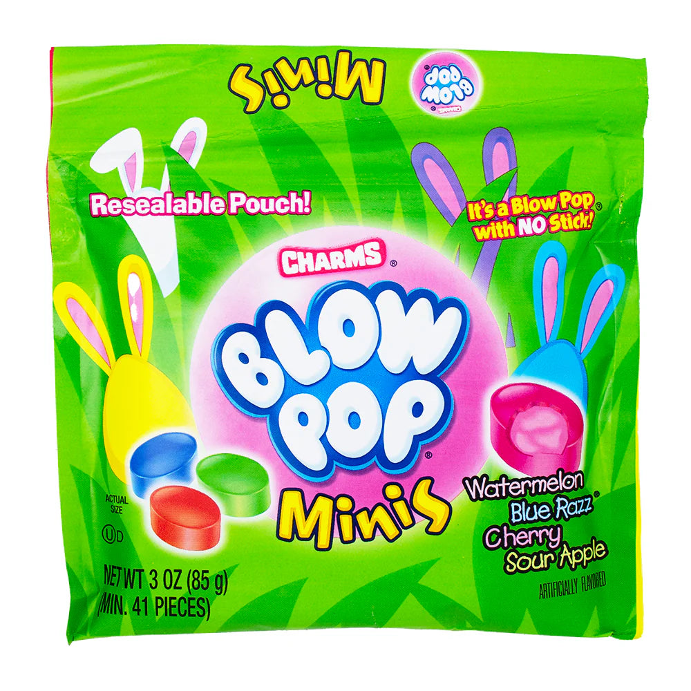 Charms Easter Chicks Blow Pop Minis 85g