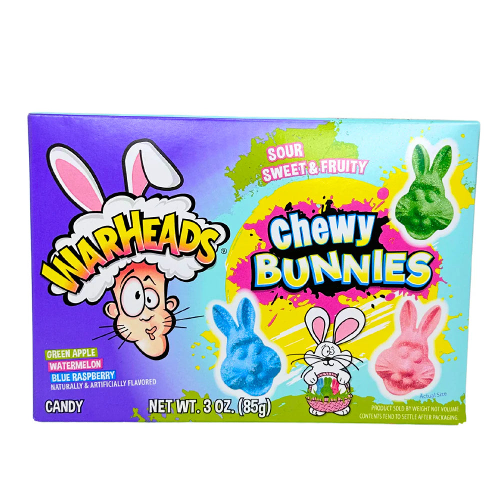 Warheads Easter Chewy Bunnies 99g