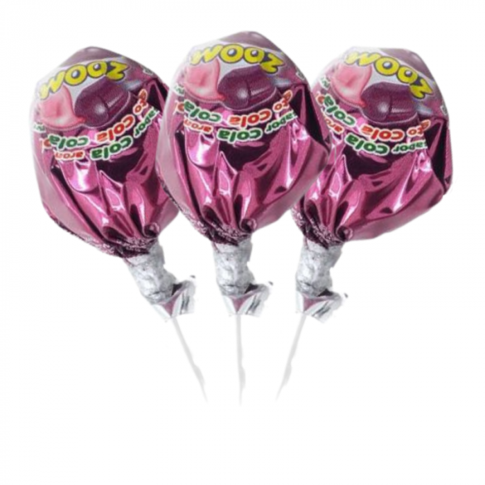 Vidal Mega Zoom Cola Lollipop 3 Pack