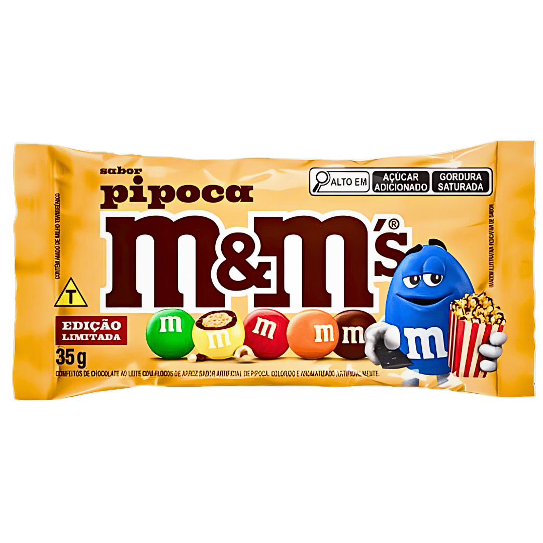 M&M’s Limited Edition Popcorn 39g Brazil