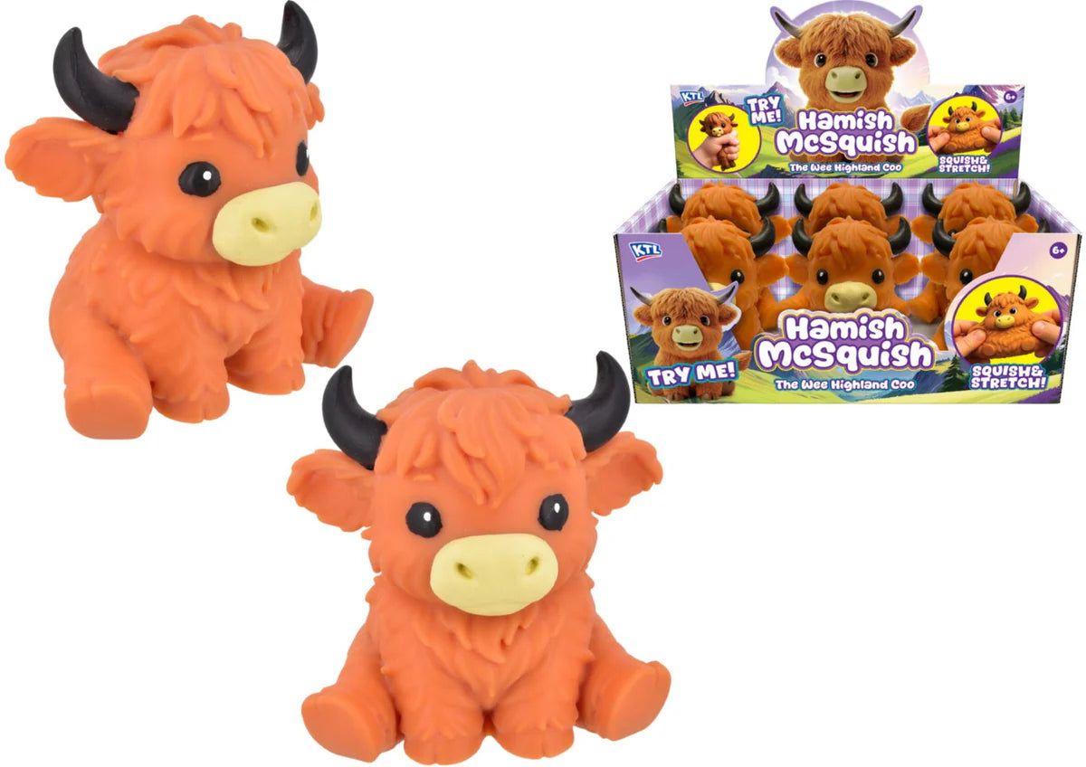 Hamish Highland Cow Squishy 15cm