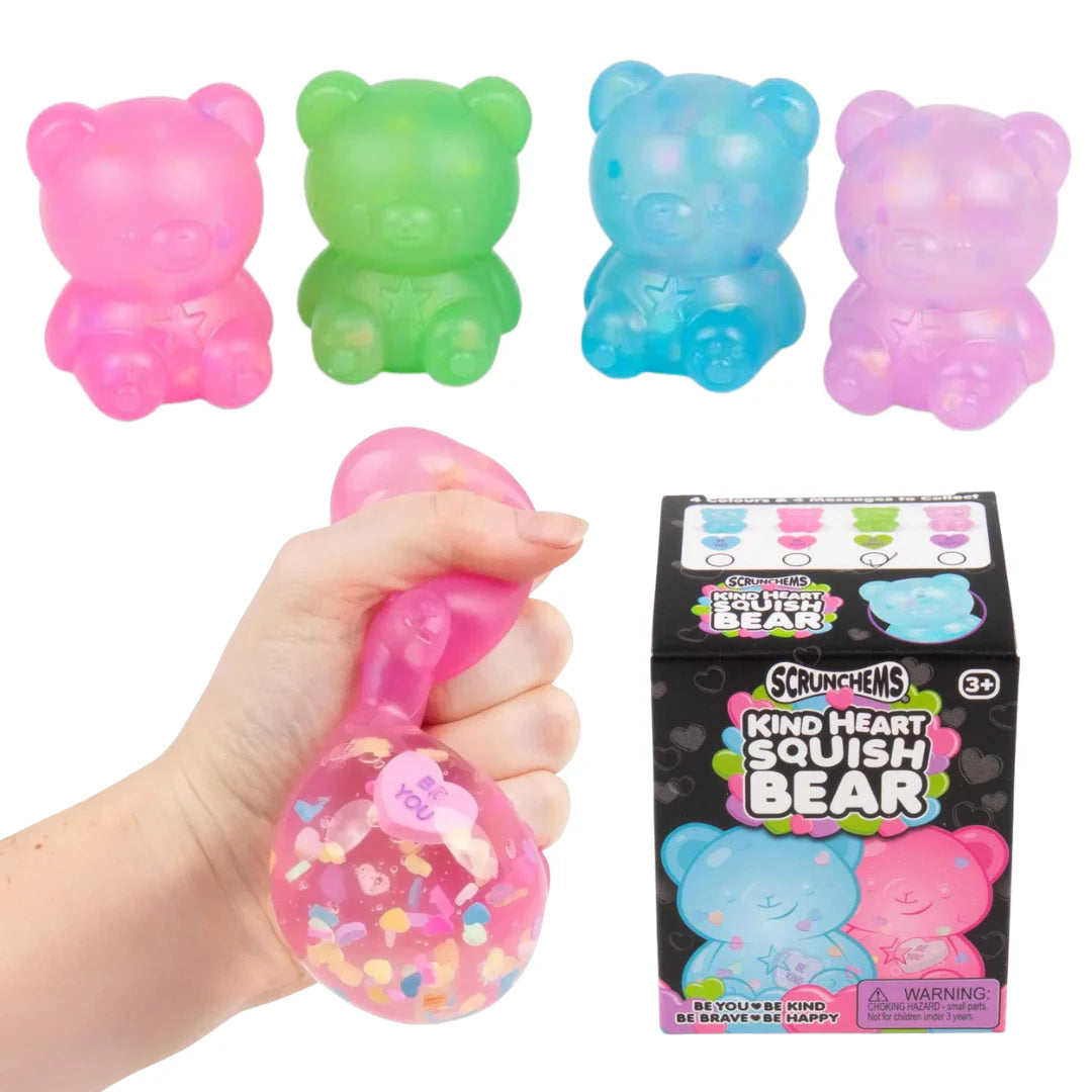 Scrunchems Kind Heart Squish Bear