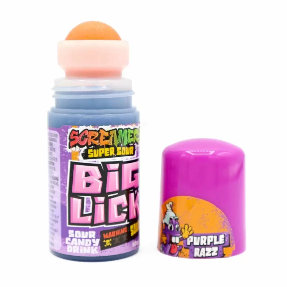 Screamers Big Lick Purple Razz – Crazy Candy Co