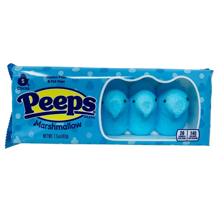 Peeps Easter Blue Chicks 5pk