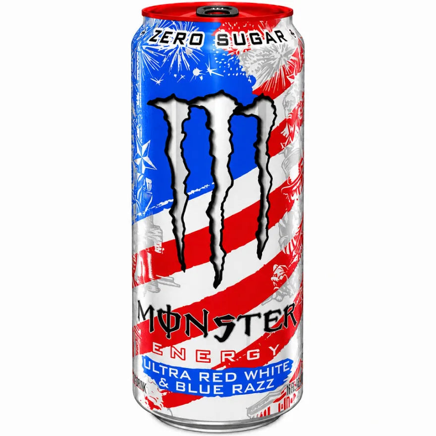 Monster Energy Ultra Red, White & Blue Razz