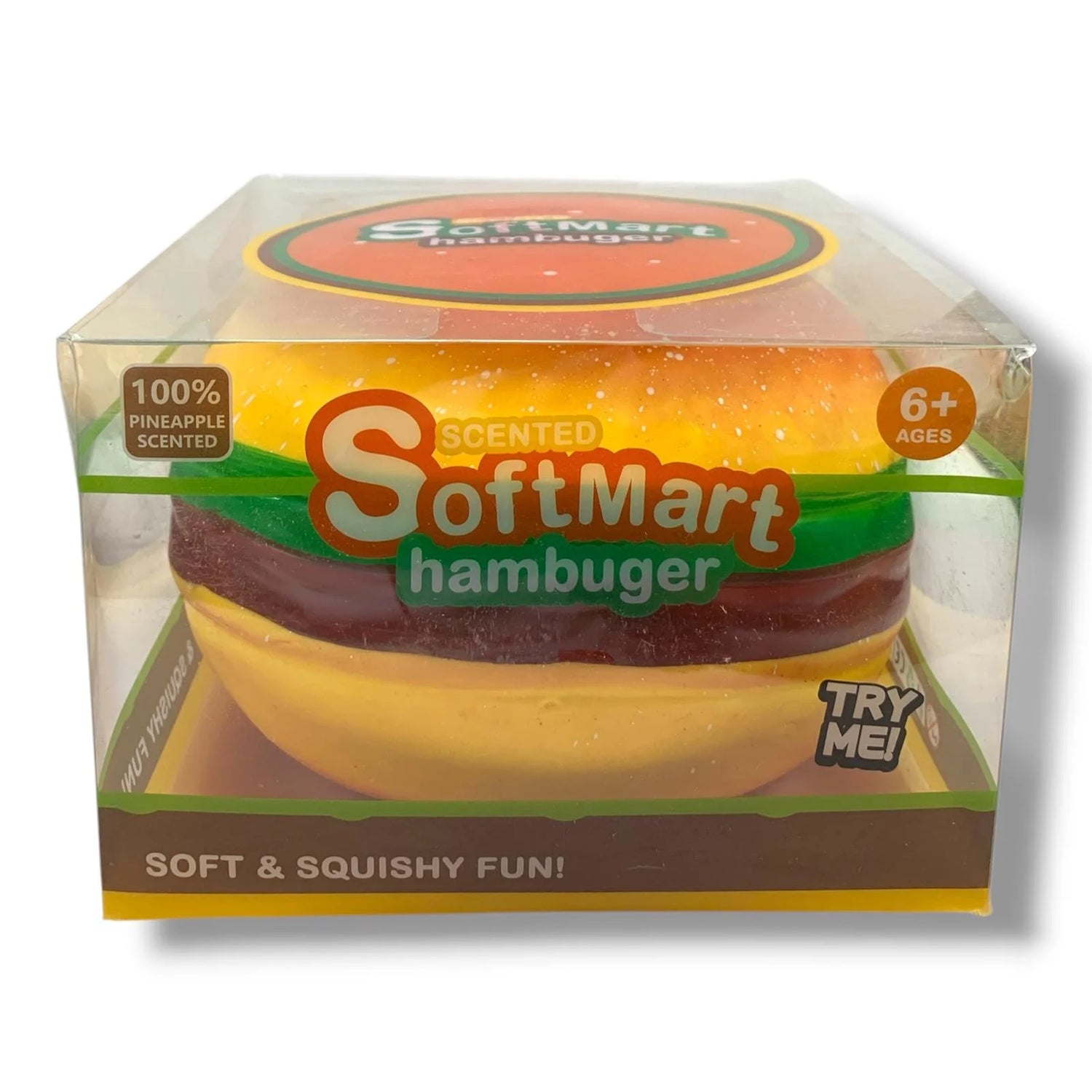Jumbo Burger Squishy Soft Foam