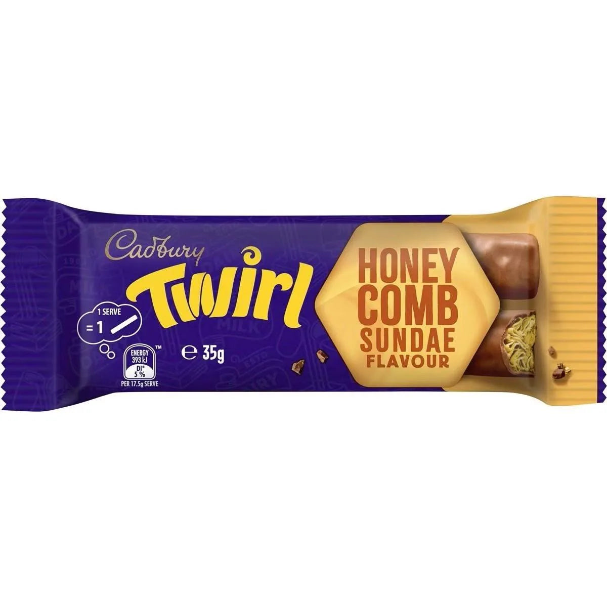 Cadbury's Twirl Honeycomb Sundae 35g (Australia)