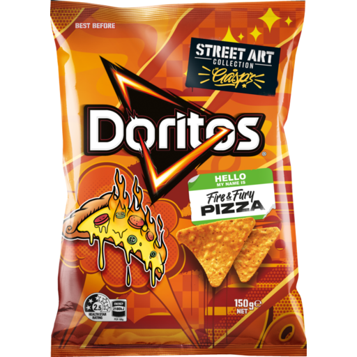 Doritos Fire Fury Pizza 150g (Australia)