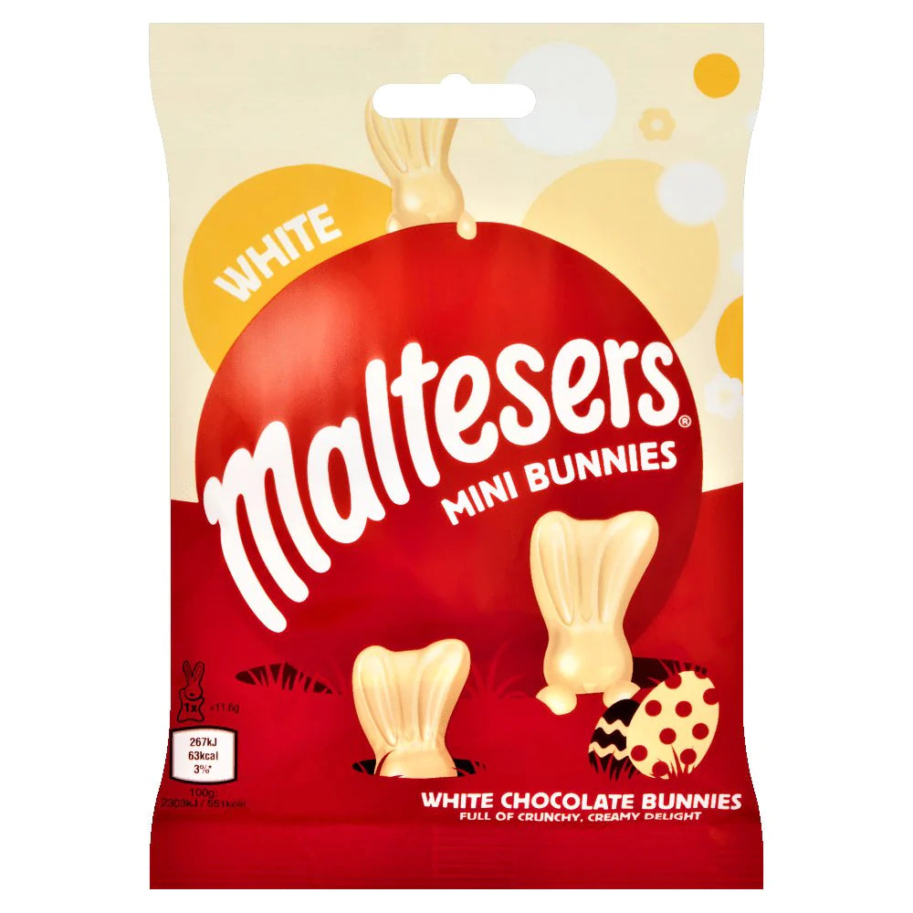 Maltesers White Chocolate Mini Bunnies 58g