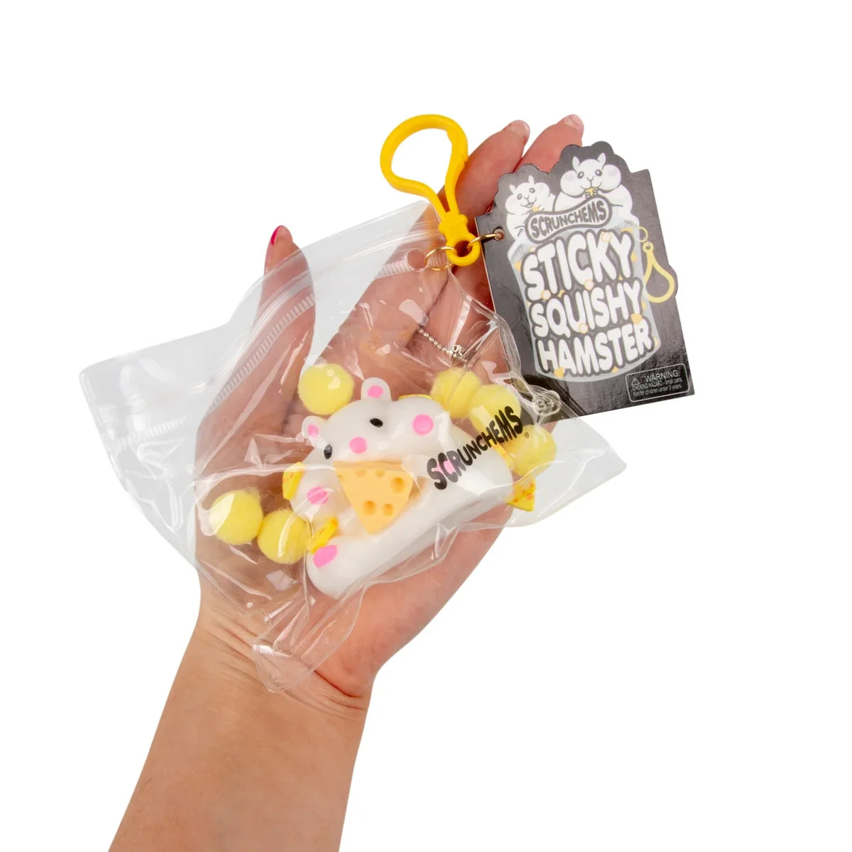 Scrunchems Sticky Squishy Hamster