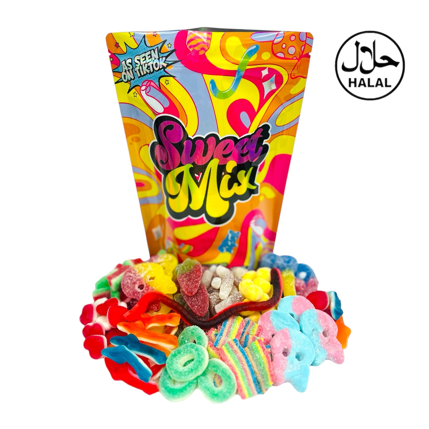 Halal pick and mix sweets