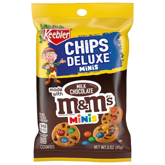 Keebler M&M's Minis Cookies 85g Big Bag