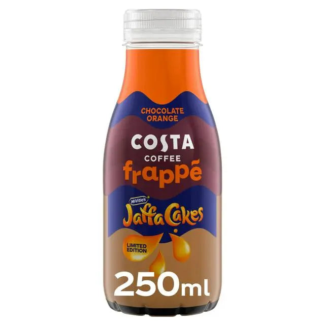Costa Coffee 250ml Frappe Jaffa Cakes
