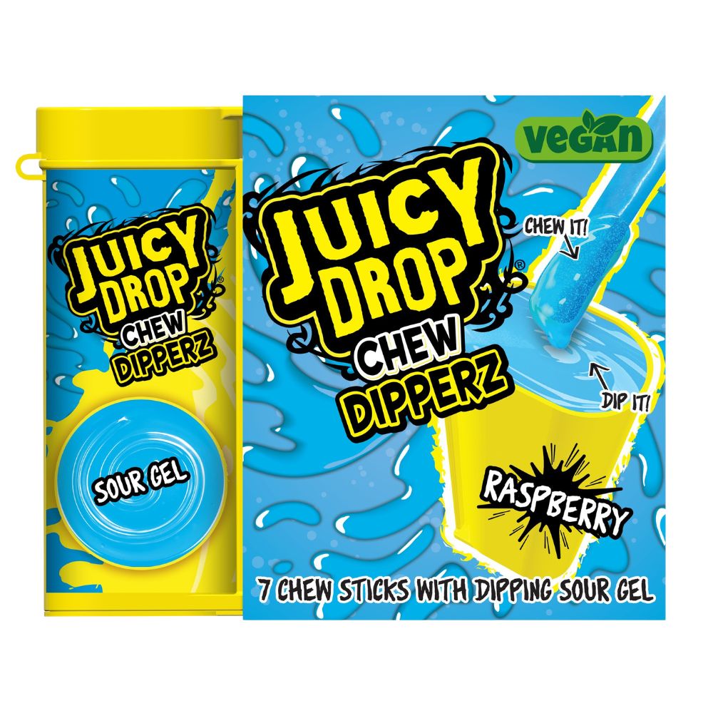 Bazooka Juicy Drop Chew Dipperz