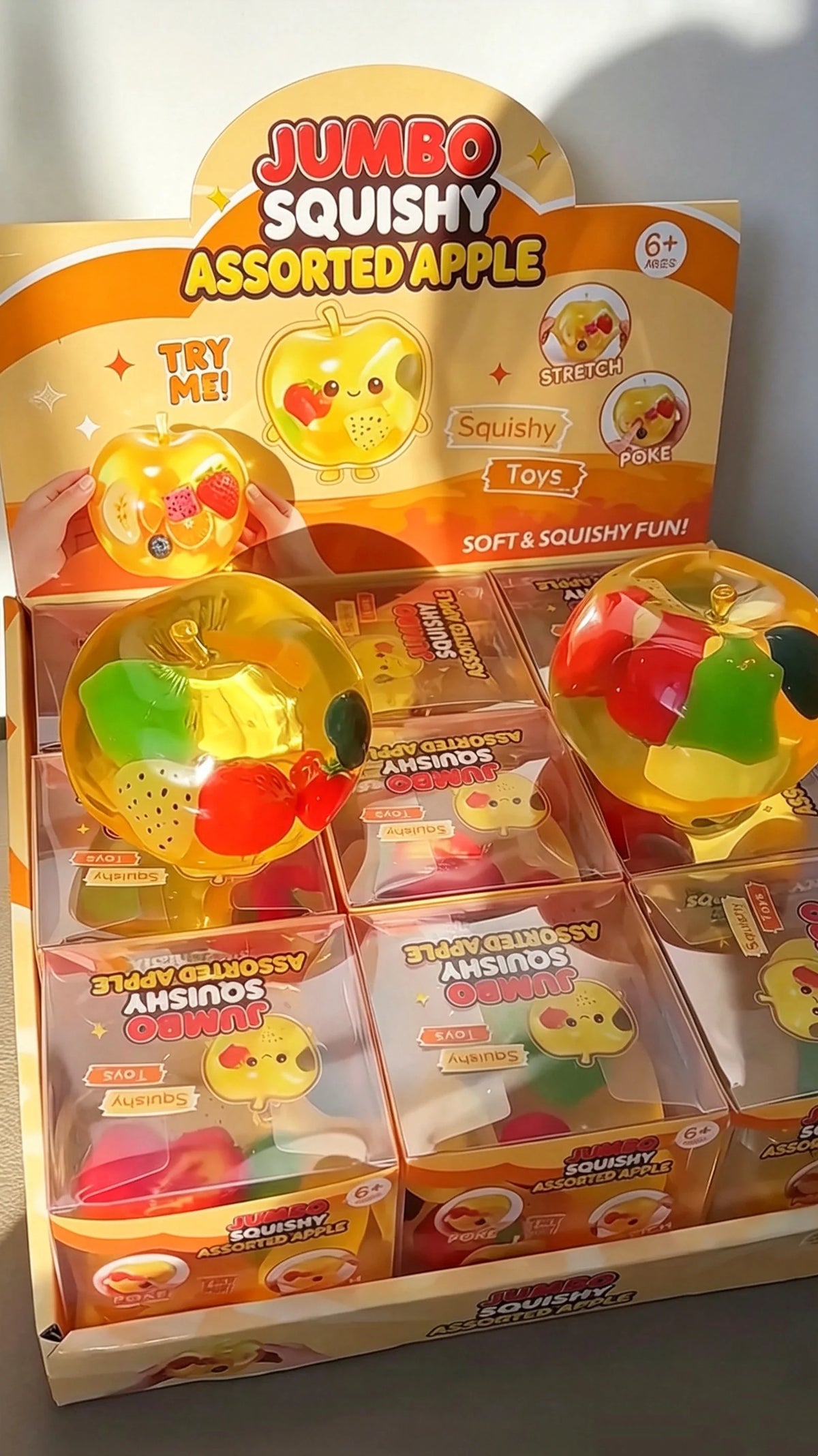 Jumbo Apple Vaseline Squishy