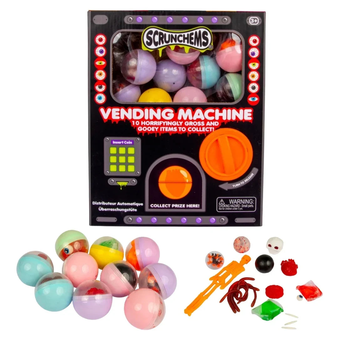 Scrunchems Gross Vending Machine