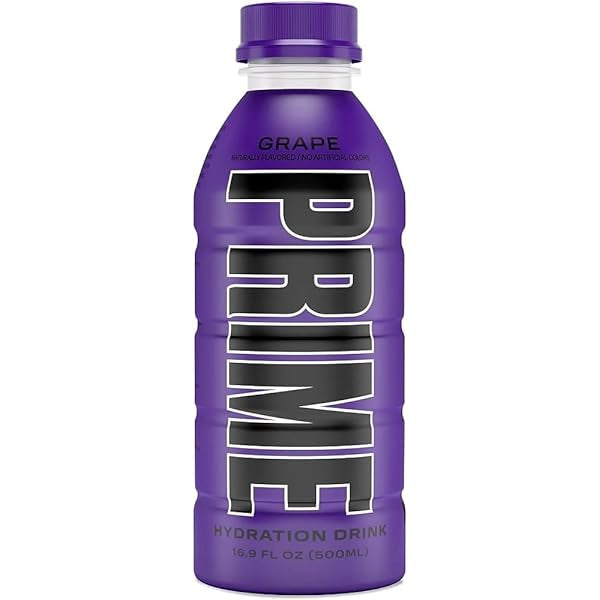 Prime Hydration Drink Grape 500ml Dented Bottle