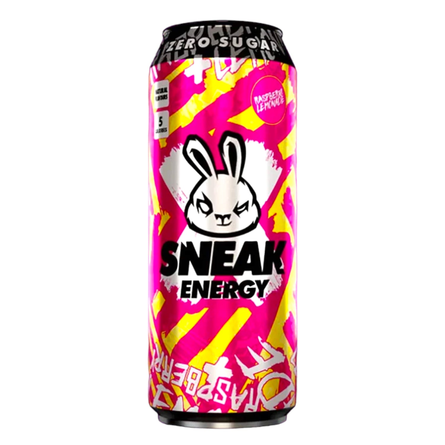 Sneak Energy Raspberry Lemonade Cans 500ml