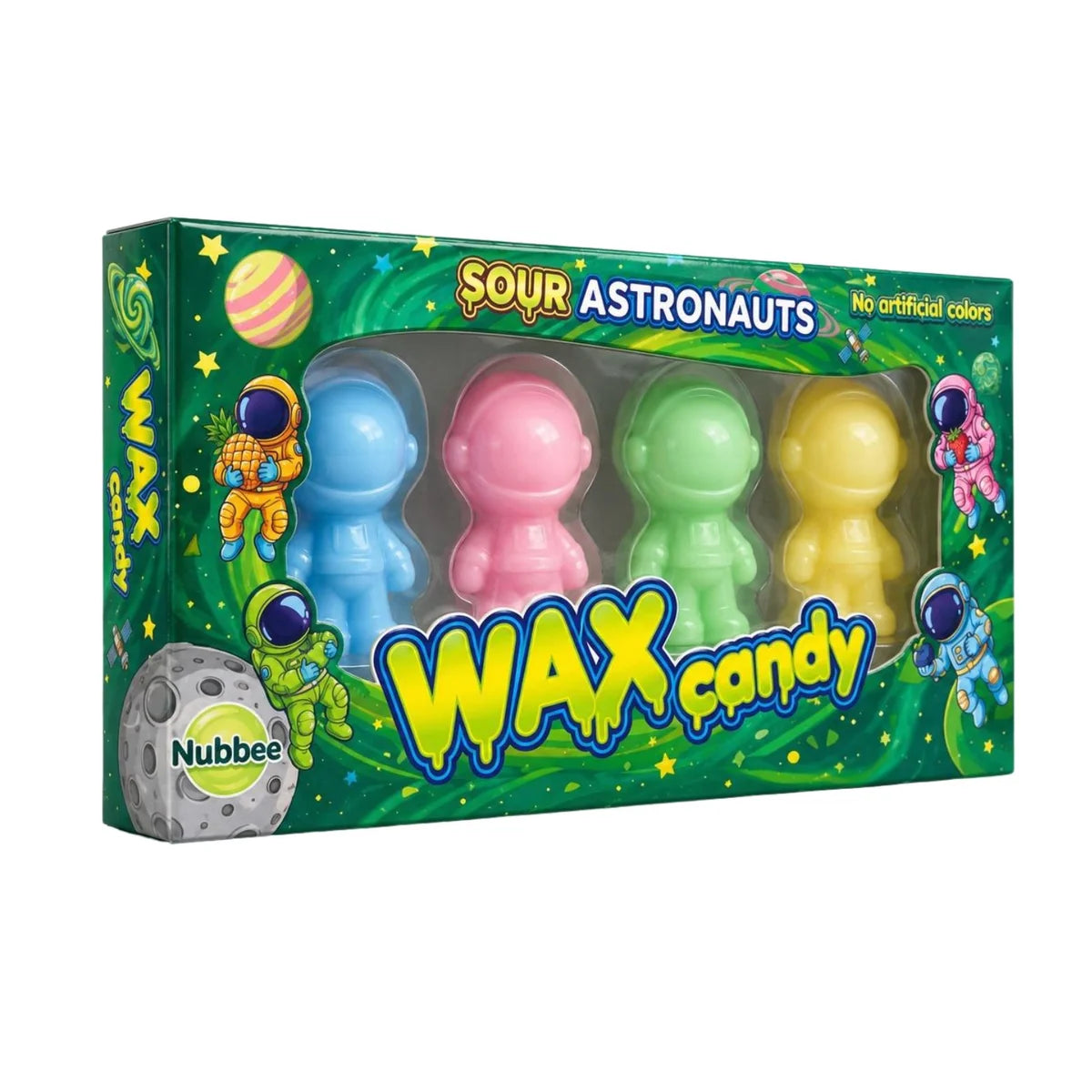 Astronauts SOUR Wax Candy