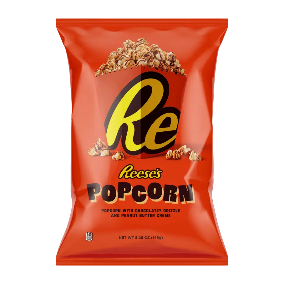 Reese’s Peanut Butter & Chocolate Drizzled Popcorn 63g (USA)