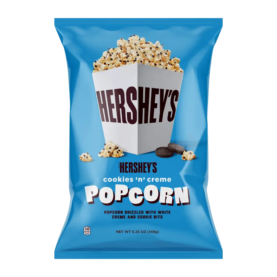 Hershey’s Cookies N Creme Drizzled Popcorn 63g (USA)