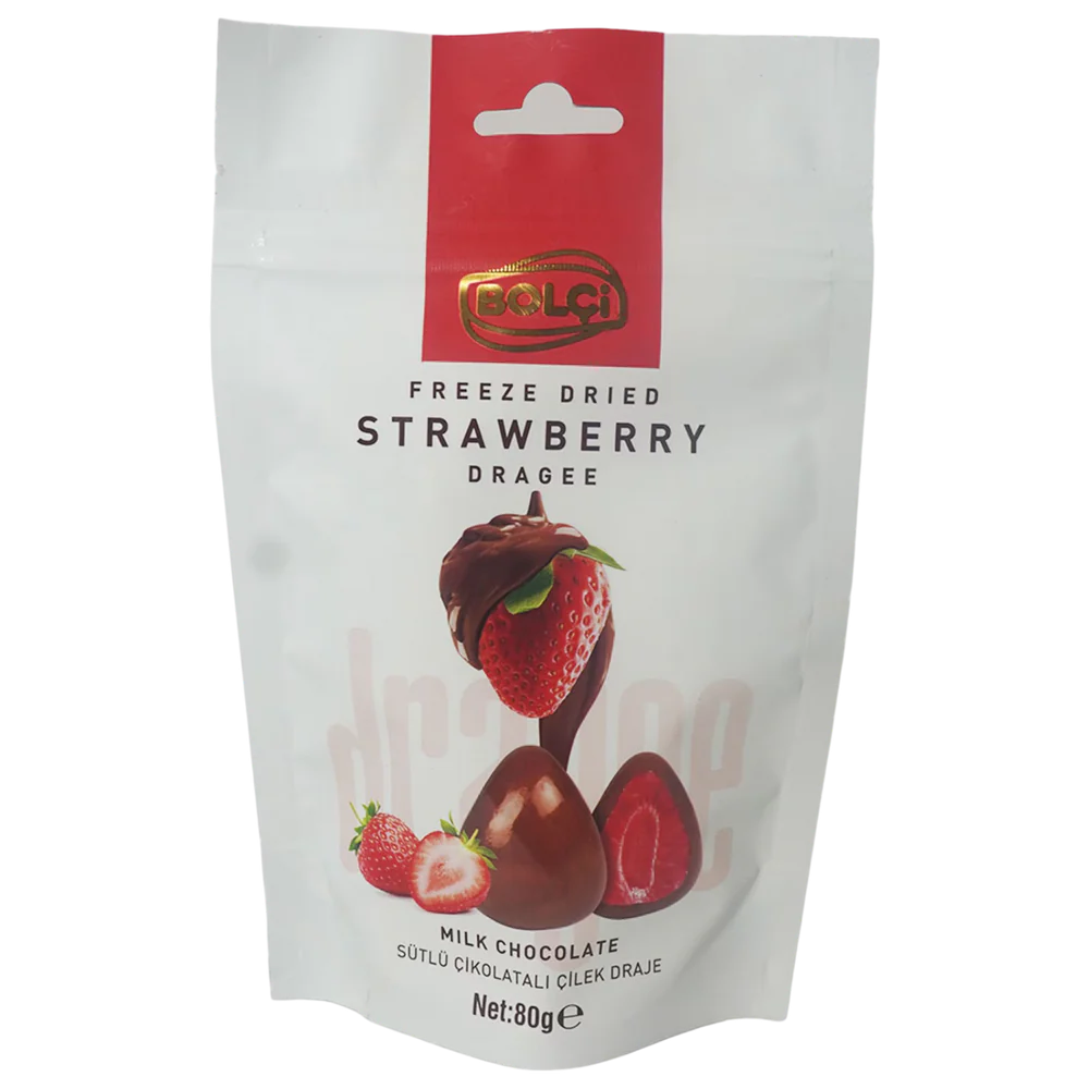 Bolci Freeze Dried Milk Chocolate Strawberry