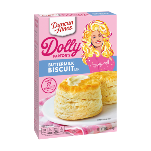 Duncan Hines Dolly Parton's Buttermilk Biscuit Mix 454g (USA)
