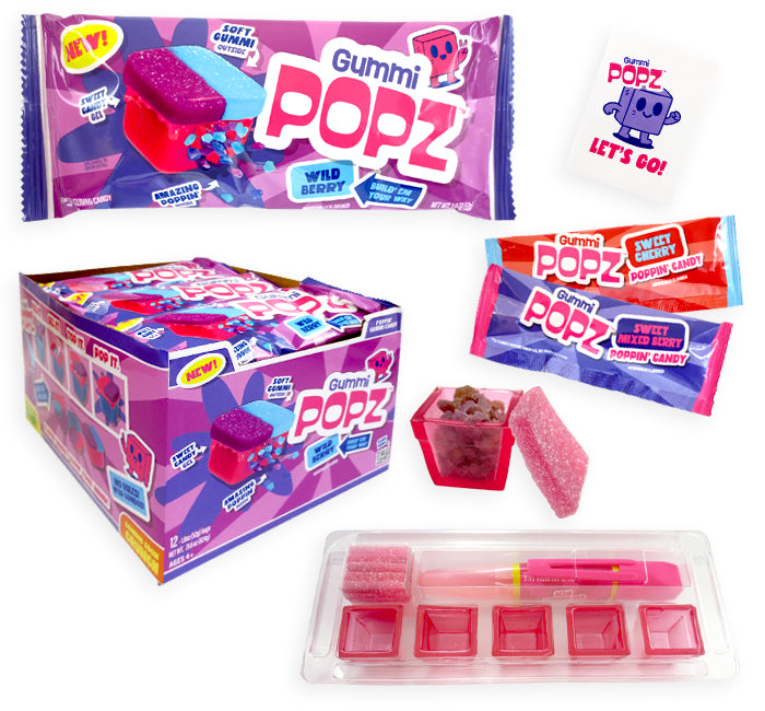 Gummi Popz Wild Berry